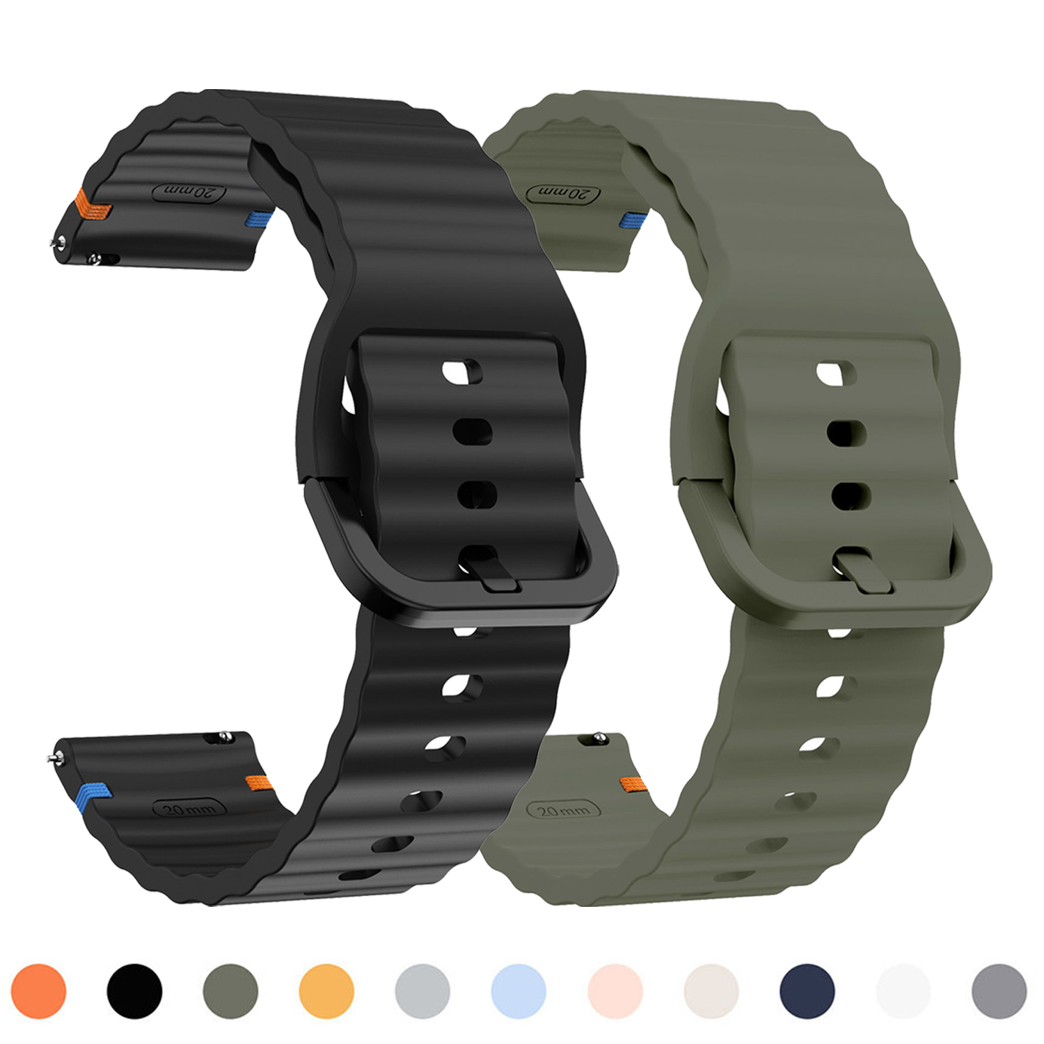 A1 Watches & Jewelry New York Photos - 22 مللي متر سيليكون معصمه لساعة