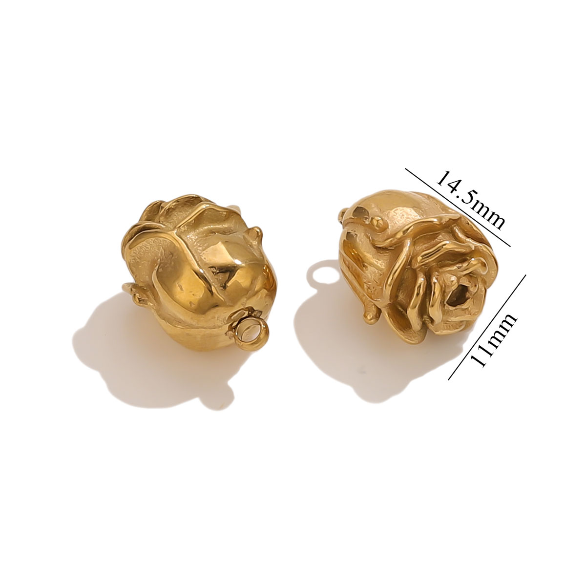 Rose Gold Bracelet - 3 قطعة الفولاذ المقاوم للصدأ مطلية