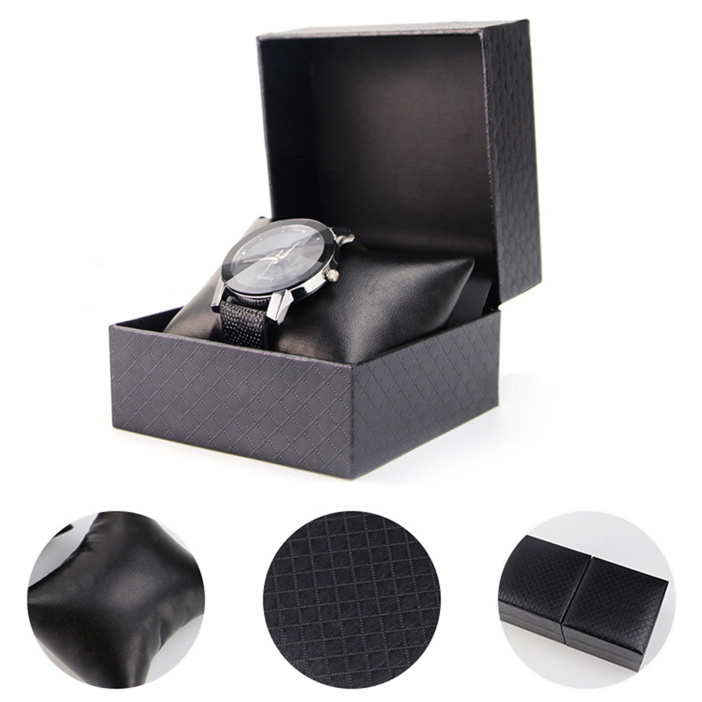 Best Jewelry Watches - الماس نمط تقليد الجلود صندوق ساعة