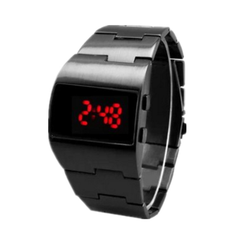 Jewelry Type Watches - ساعات رجالي رقمية سوار من الفولاذ