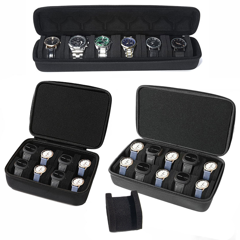 صندوق تخزين الساعات بـ 6/10 فت - مراجعة Jewelry Watches Box وسعره