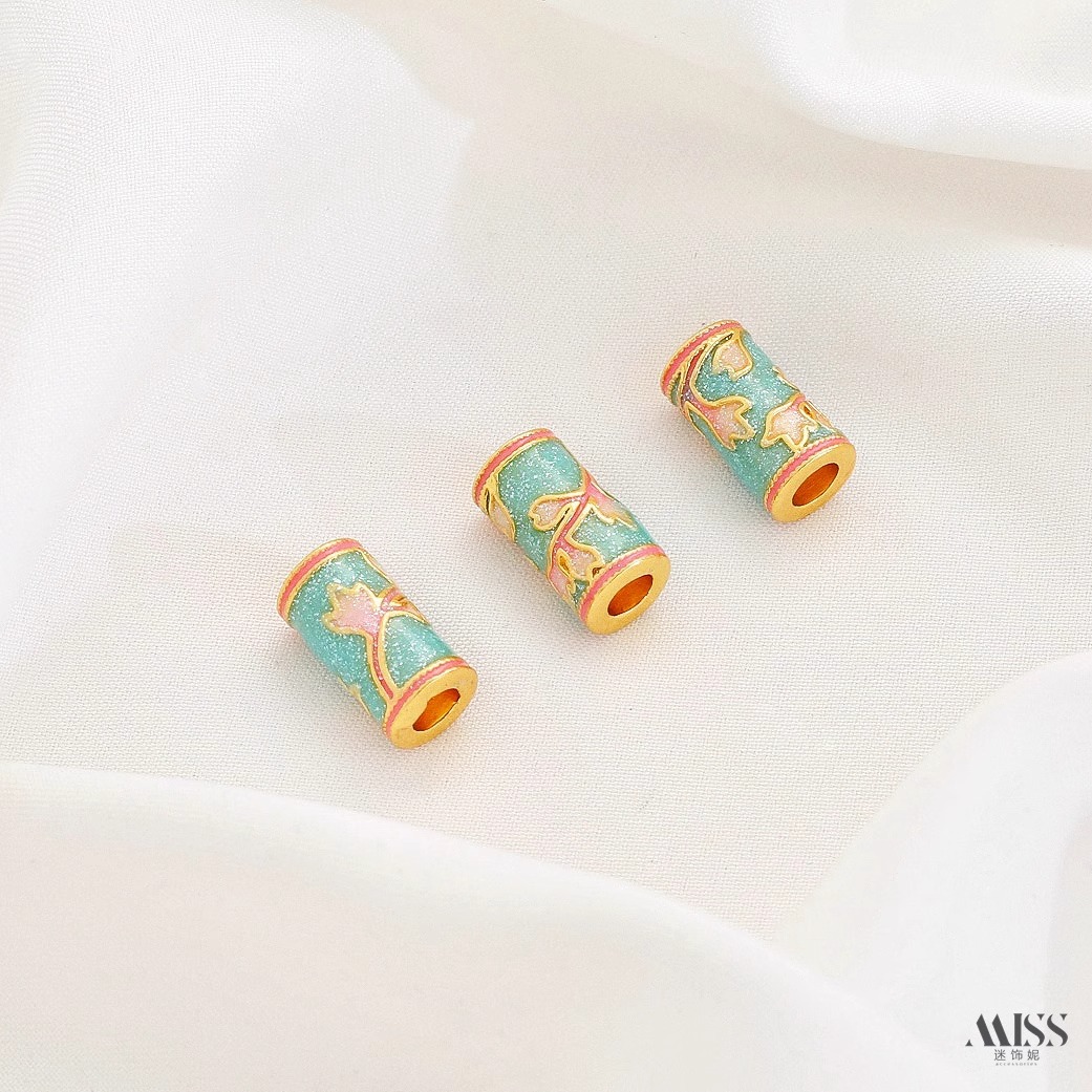خرز فاصل مطلي بالذهب عيار 18 ق - مراجعة Rose Gold Bracelet وسعره