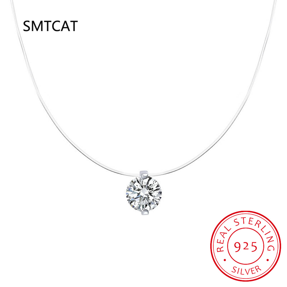 0.5-2CT D اللون مويسانيتي قلاد - مراجعة Crystal Choker Necklace وسعره