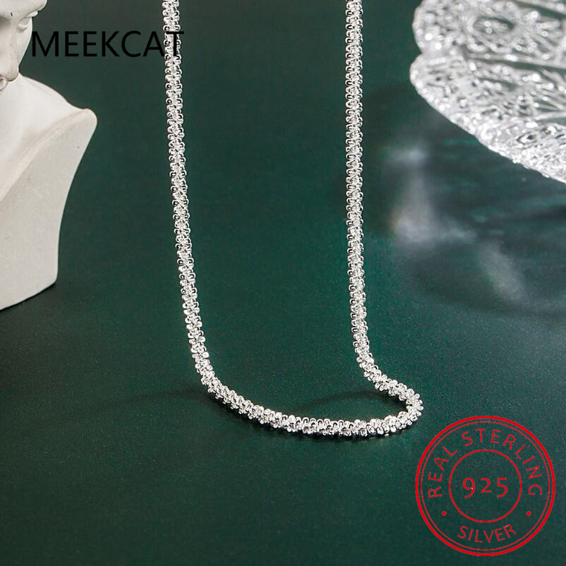 قلادة فضية عيار 925 بتصميم سلس - مراجعة Crystal Choker Necklace وسعره