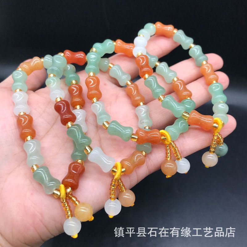 سوار مجوهرات من خرز اليشم ثلاث - مراجعة The Jewelry & Watches وسعره