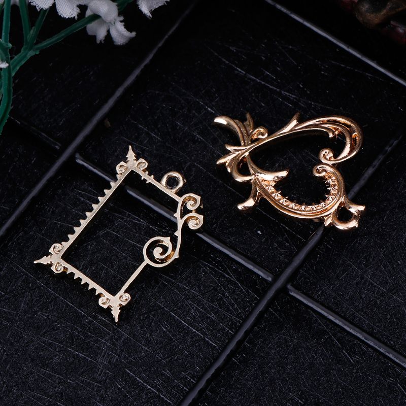 4 قطعة إطار معدني العتيقة رائع - مراجعة Jewelry Making Watches وسعره