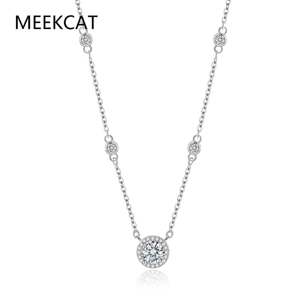 قلادات مويسانيت 1/2/3 قيراط لل - مراجعة Crystal Choker Necklace وسعره