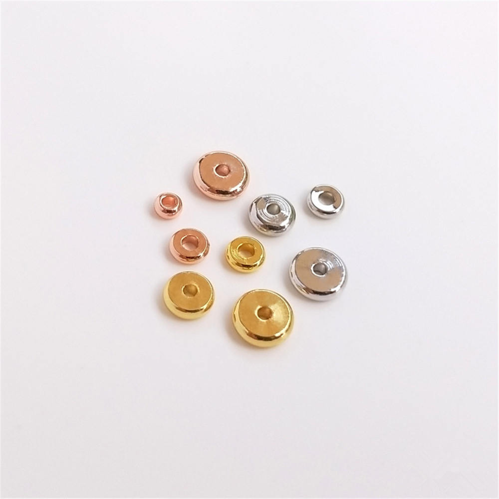 10 قطع من الخرز الفضفاض المطلي - مراجعة Rose Gold Bracelet وسعره
