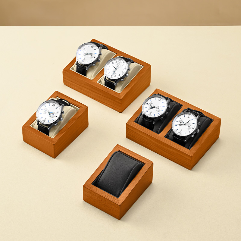 صندوق تخزين ساعات من الخشب الص - مراجعة Jewelry Watches Box وسعره