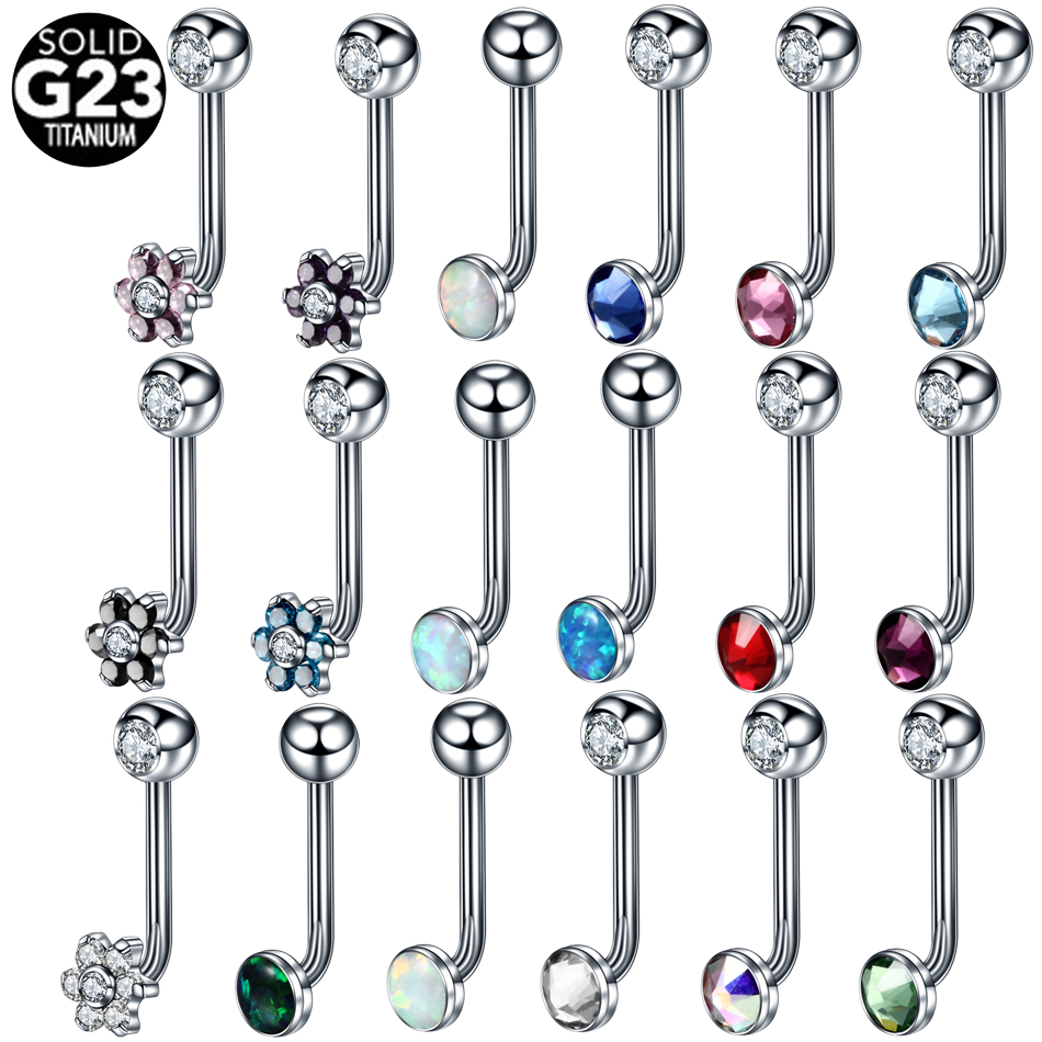 1 قطعة G23 التيتانيوم أوبال كر - مراجعة Christina Jewelry & Watches Marguerite Ørestik Forgyldt Sølv وسعره