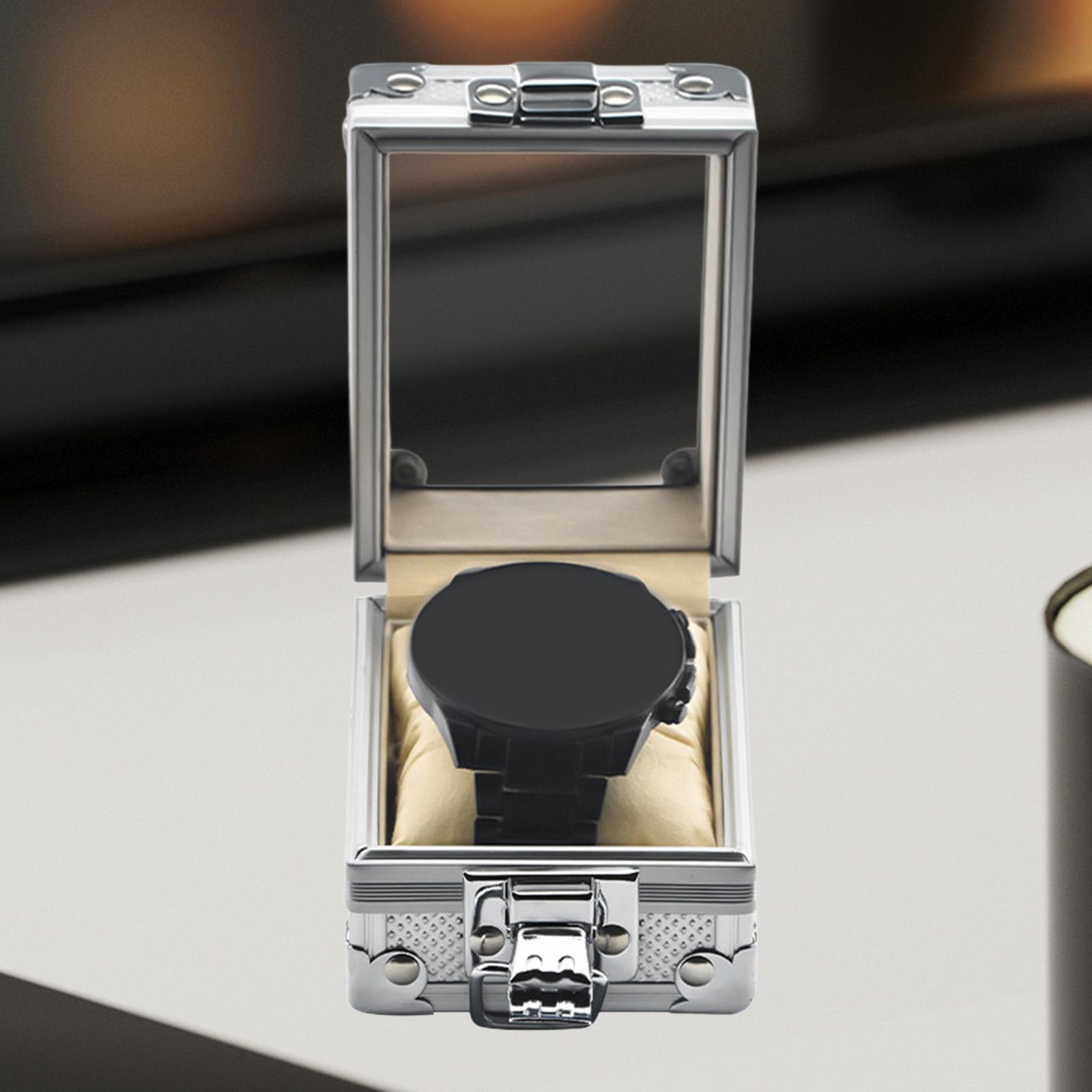 صندوق ساعة منظم لتخزين سوار ال - مراجعة Jewelry Watches Box وسعره