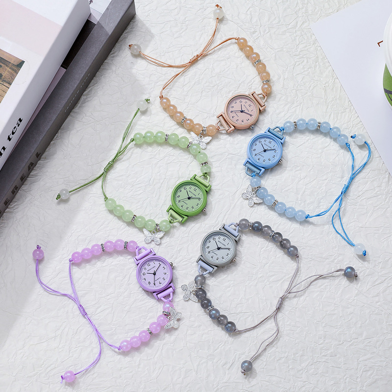 ساعة نسائية بتصميم فراشة مزينة - مراجعة Jewelry Making Watches وسعره