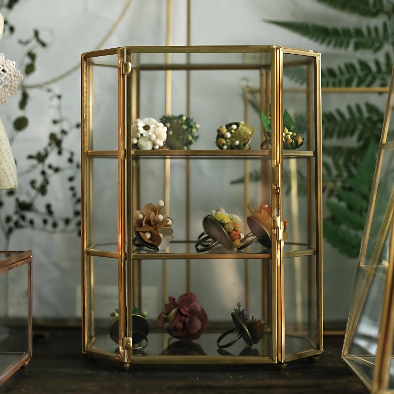 صندوق مجوهرات زجاجي على الطراز - مراجعة Jewelry Stores With Watches وسعره