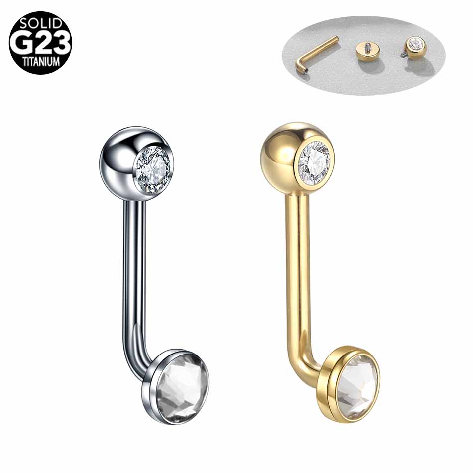 1 قطعة G23 التيتانيوم كريستينا - مراجعة Christina Jewelry & Watches Marguerite Ørestik Forgyldt Sølv وسعره