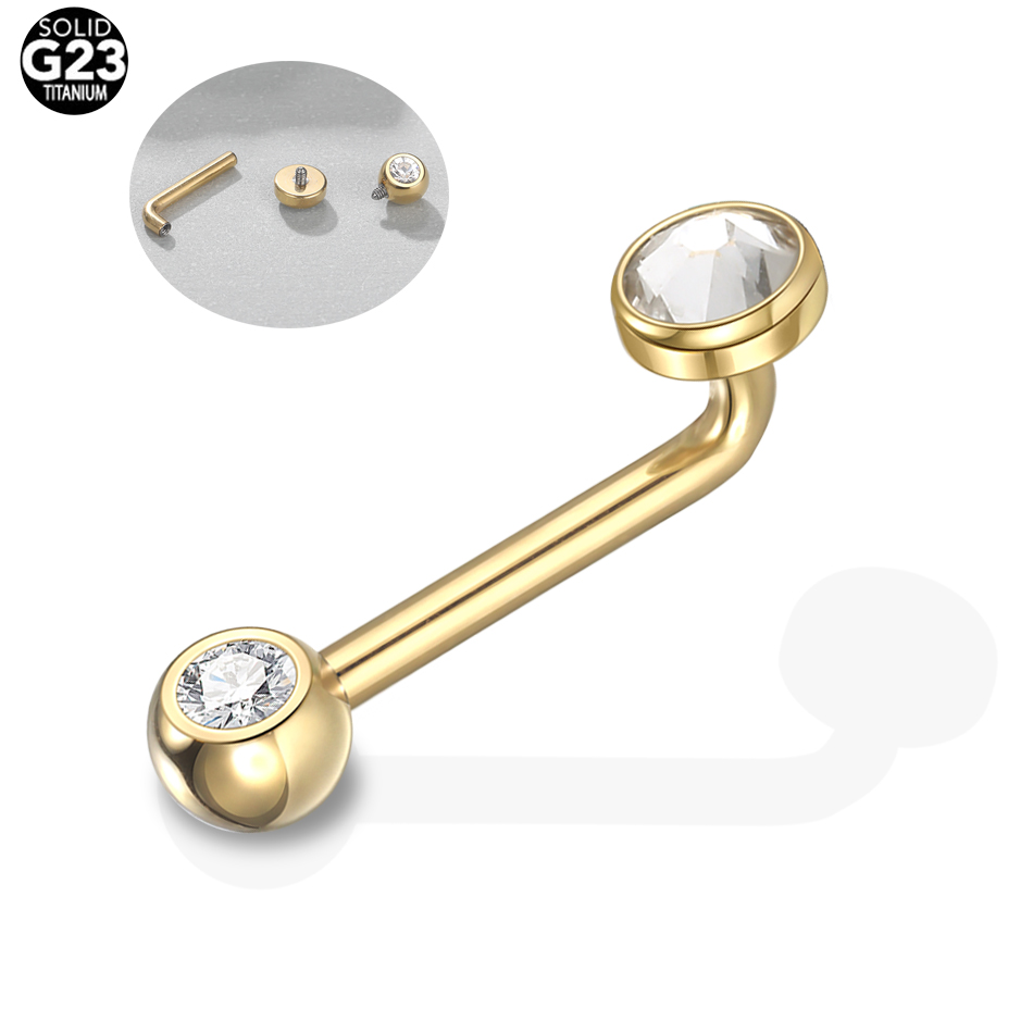 1 قطعة G23 التيتانيوم كريستينا - مراجعة Christina Jewelry & Watches Marguerite Ørestik Forgyldt Sølv وسعره