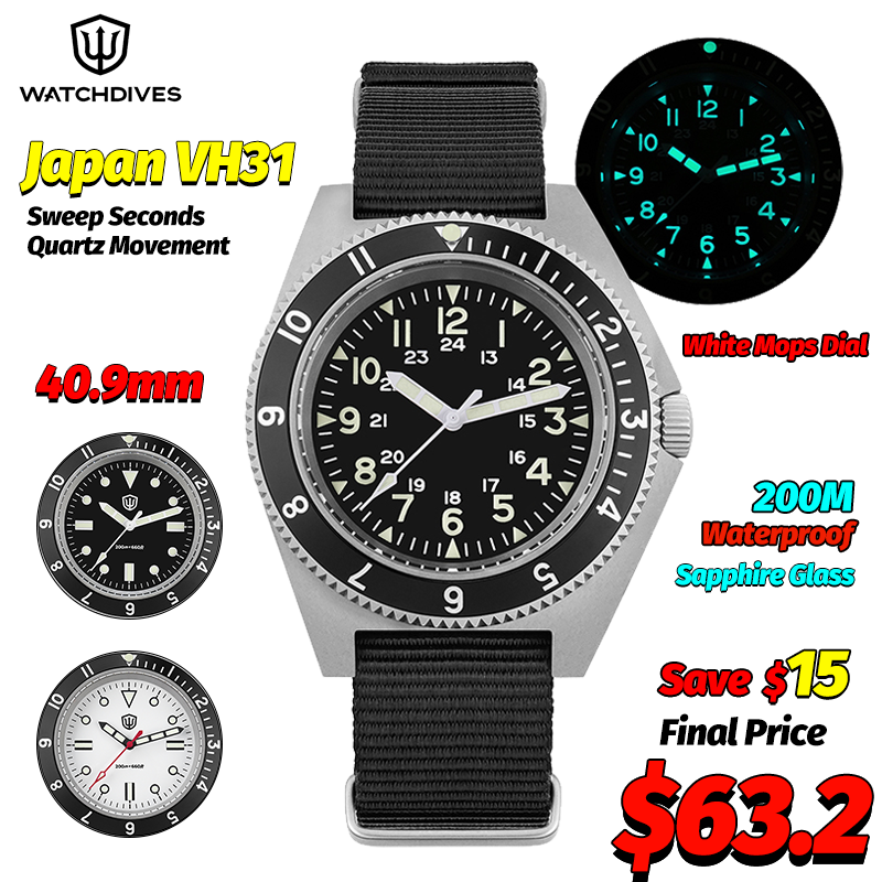 Watchdives WD1972 ساعة كوارتز  - مراجعة Jewelry Watches Box وسعره