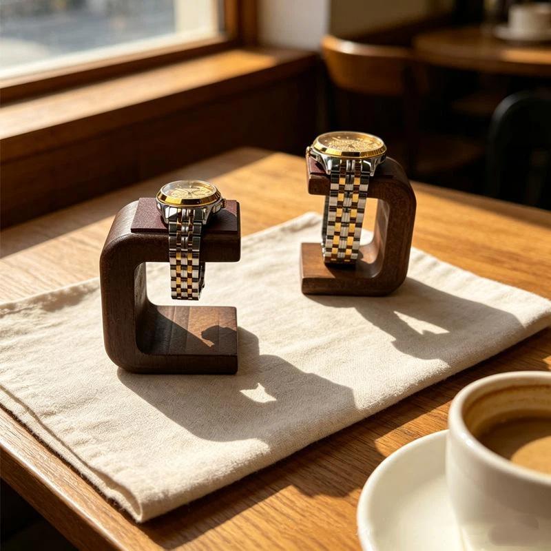 حامل ساعات خشبي صلب مزخرف لعرض - مراجعة Jewelry With Watches وسعره