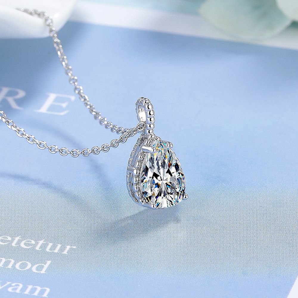 قلادة من الفضة الإسترلينية عيا - مراجعة Crystal Choker Necklace وسعره