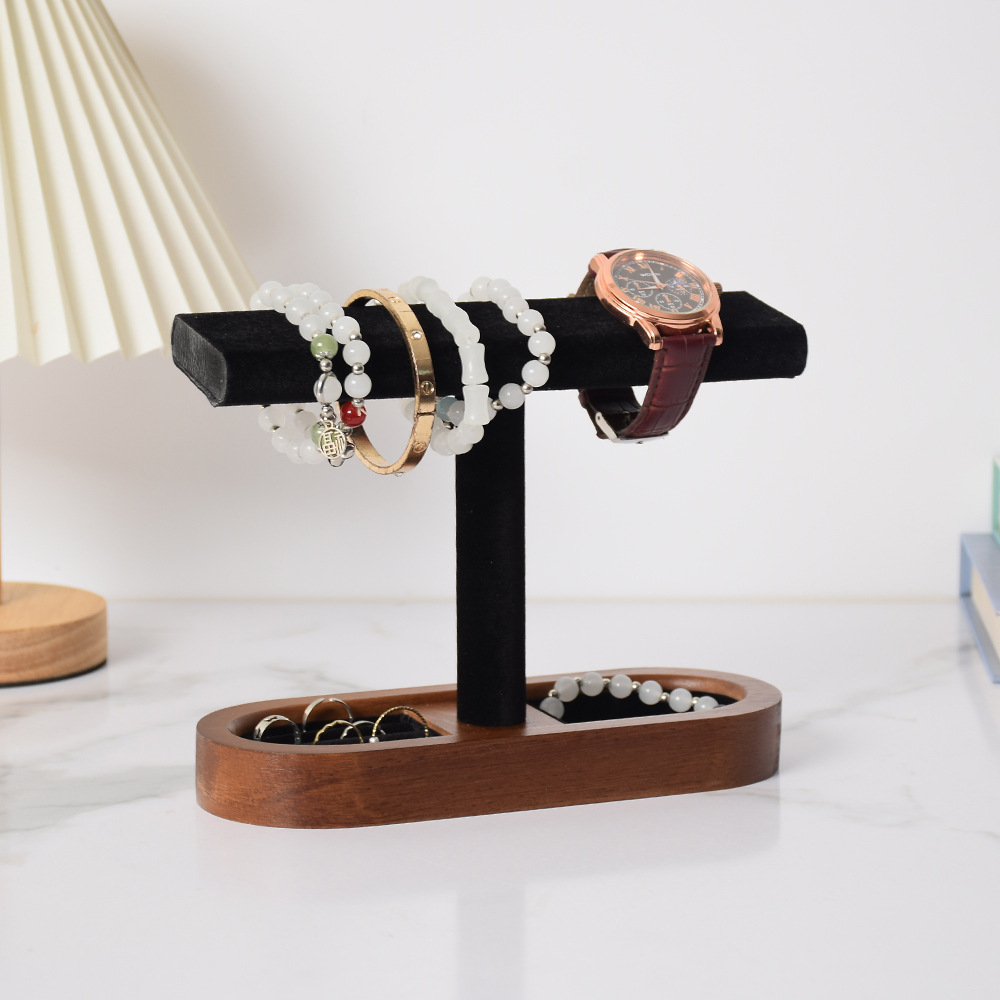 حامل مجوهرات من الخشب الصلب -  - مراجعة Jewelry Stores With Watches وسعره